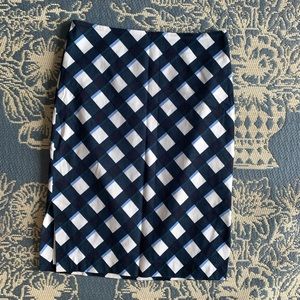 Ann Taylor Gingham Pencil Skirt